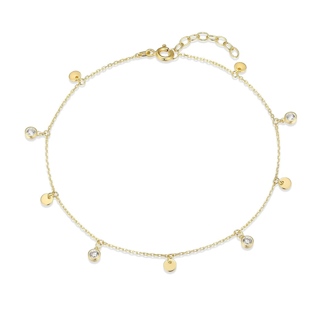 Bracelet Reign argent plaqué 18kk