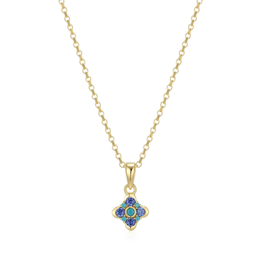 tanzanite Cz et trurquoise