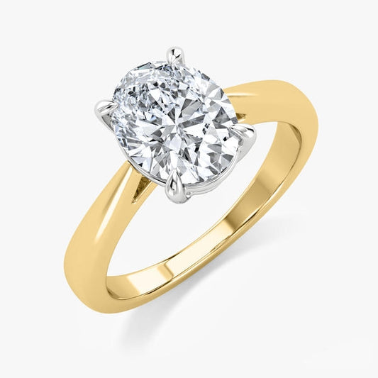 Bague Diamant de Laboratoire Oval 1 carat