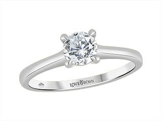 Bague Diamant Laboratoire 25pts