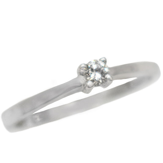 Bague en or Diamant Solitaire