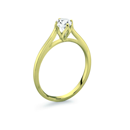 Bague à diamants de Laboratoire