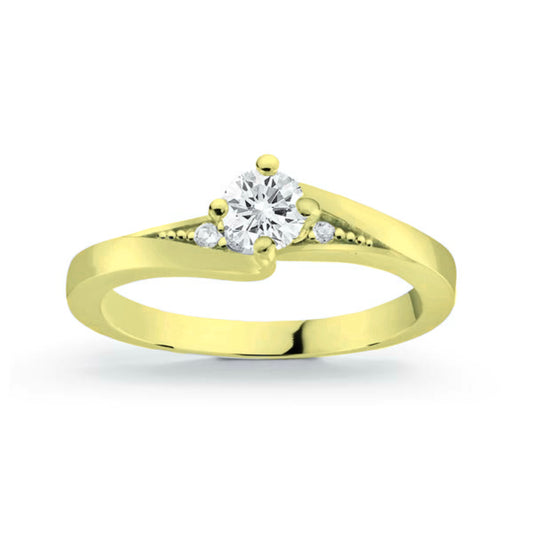 Bague à diamants de Laboratoire