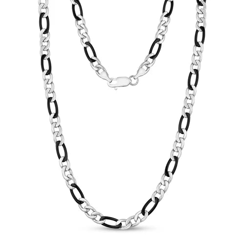Collier or homme maille figaro | Chaîne Bijoux Collier or homme maille figaro | Chaîne Bijoux