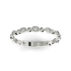 Half Eternity Diamond Band
