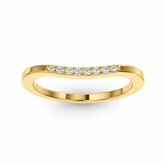 Lab Diamond Hexagonal Halo Ring